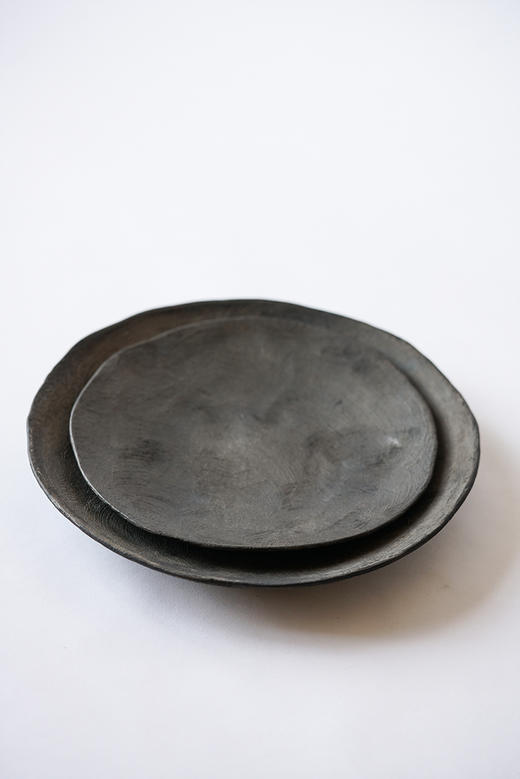 西川聪｜黑银彩皿 商品图0