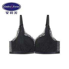 舒挺杯 安莉芳 23年新品 性感蕾丝内衣聚拢厚杯文胸 EB00588499