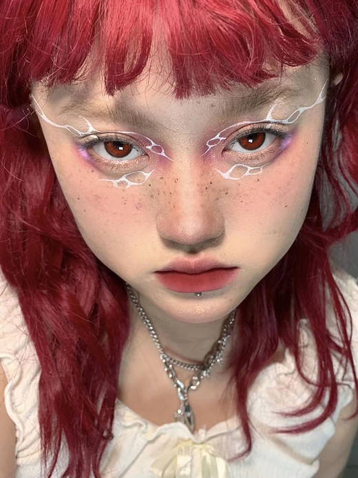 ANNIEONE 日抛美瞳 朋克樱桃 直径14.5mm着色14.0mm 商品图4