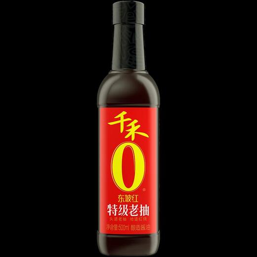 千禾 东坡红特级老抽酱油 500ml 商品图1