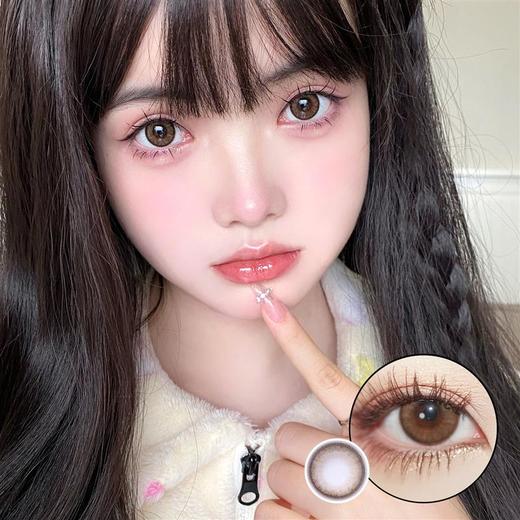 正品日抛 |MissHoney系列红石榴美瞳 | 直径14.5着色13.9 |新国货 商品图0