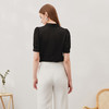 EITIE爱特爱夏季新款通勤职业百搭显瘦飘带小上衣7013709 商品缩略图10