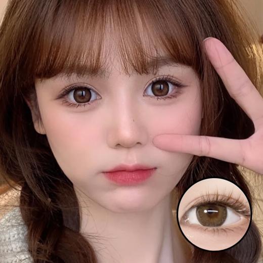 正品日抛 | Winni温妮系列燕麦拿铁美瞳 |直径14.5着色13.9韩国产 商品图0