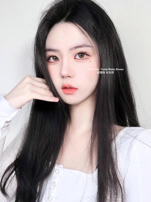 正品日抛 IDOL 系列水光棕美瞳 直径14.2 着色13.2 韩国产 商品图6