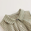 【马克珍妮 芦芙】夏装新款 女童小绿格无袖纯棉连衣裙230389 商品缩略图3