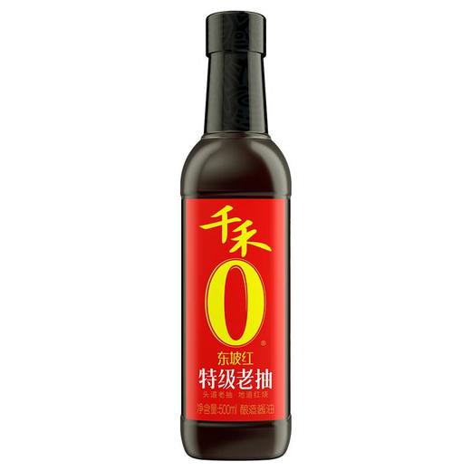千禾 东坡红特级老抽酱油 500ml 商品图4