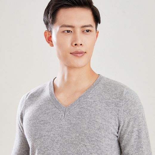 【100%羊毛】 SIIJJEYY枝辑 男士V领长袖羊毛衫（多色可选） 商品图6
