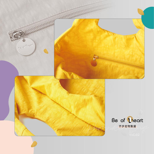 【Be Of①heart】原宿南瓜风云朵包  自然随性的设计优雅又简练 商品图5