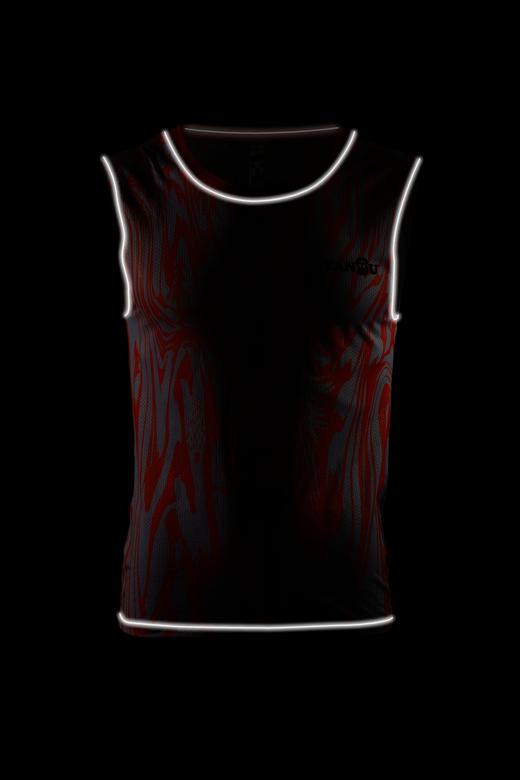 严素跑步坎肩背心，奇幻丛林越野坎肩背心，男女通款，轻量，快干，严素态度 商品图2