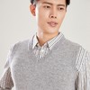 【100%羊毛 春秋冬适宜】SIIJJEYY枝辑 男士V领羊毛马甲（多色可选） 商品缩略图5