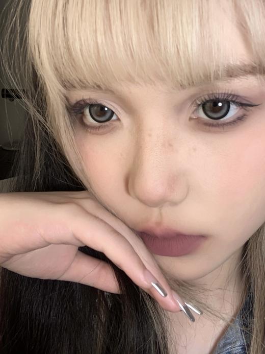 正品日抛| Oceangirl系列反叛黑灰美瞳 |直径14.5着色13.9 |国货 商品图8