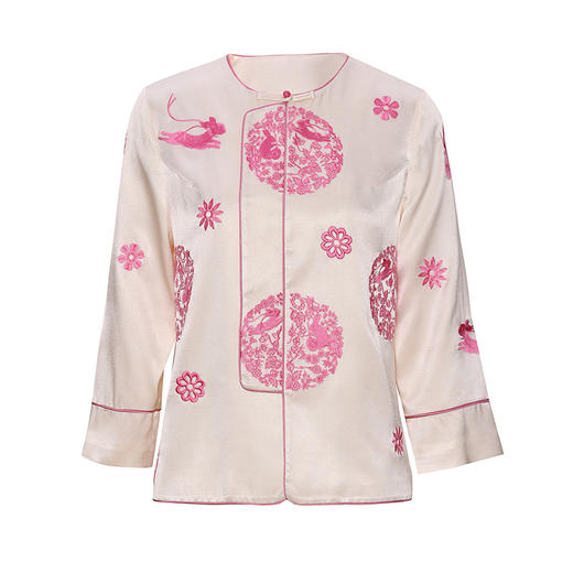 复古国风，刺绣上衣民族风国潮设计感小立领新中式改良唐装外套OG-9289 商品图4