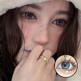 Moonmyth日抛(国产) 赛博朋克紫美瞳直径14.5着色13.9