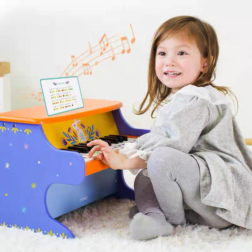 mideer木质兔子钢琴MD1096 商品图2