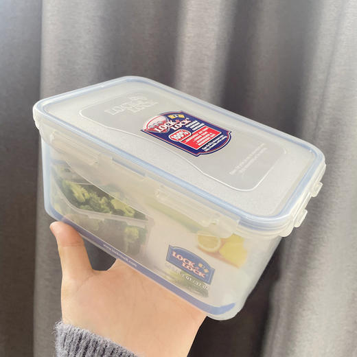 【3.20 积分换】LOCK &LOCK 密封保鲜餐盒套装（1.1L保鲜盒+470ml水杯）可微波加热（生产为2013年，塑料制品无所谓日期介意慎拍） 商品图3