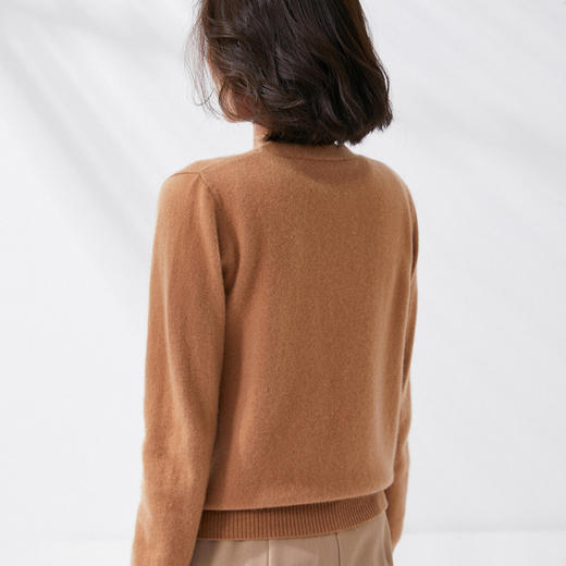 【100%羊毛】 SIIJJEYY枝辑 女士四季百搭V领开衫外套（多色可选） 商品图8