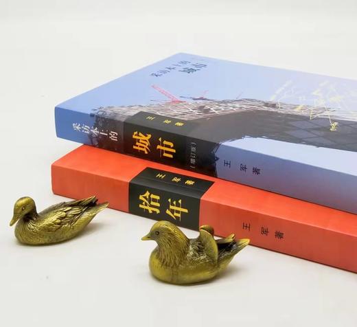 《采访本上的城市（增订本）》《拾年》，16开，王军著，三联书店2016-2020年版，两册总定价146，售价65元。品相95成。 商品图2