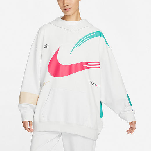 Nike/耐克春季新款女子运动休闲宽松连帽卫衣FD4798-121 商品图0