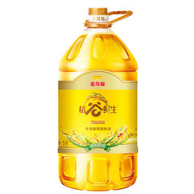 金龙鱼稻谷鲜生黄金比例食用植物调和油5L