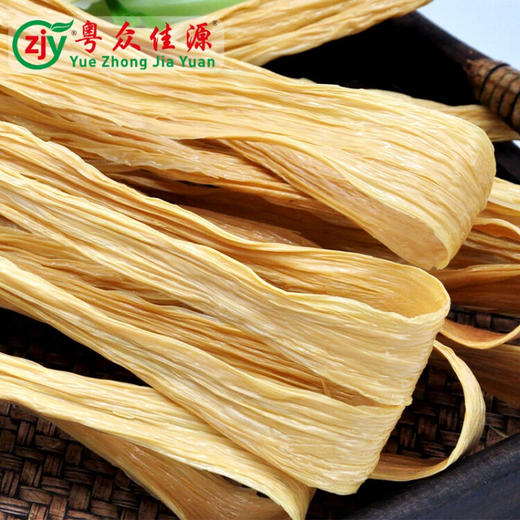 【粤众佳源】黄豆腐竹500 g 商品图3