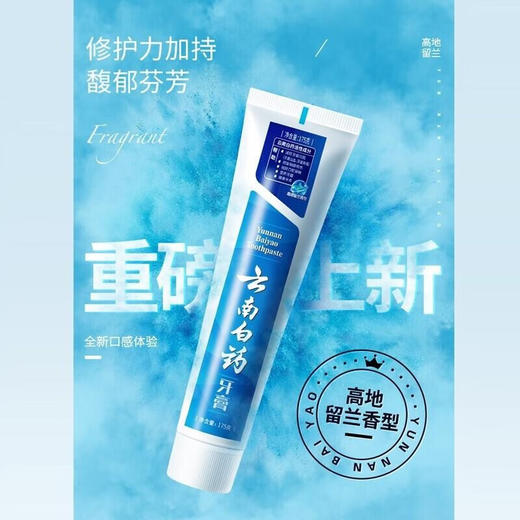 云南白药牙膏(高地留兰香型)175g 商品图3