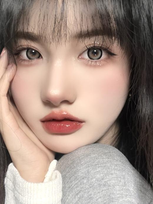 正品日抛| Oceangirl系列反叛黑灰美瞳 |直径14.5着色13.9 |国货 商品图4