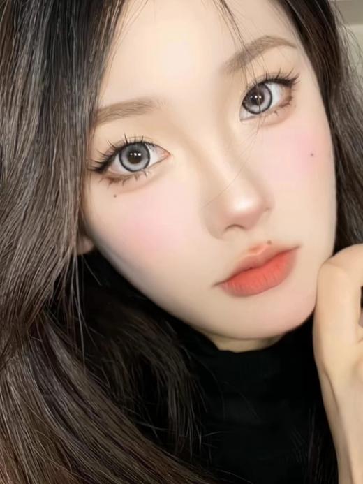 Hancon 正品半年抛 | 机械姬灰美瞳 | 直径14.5着色直径14.1 | 新国货 商品图6