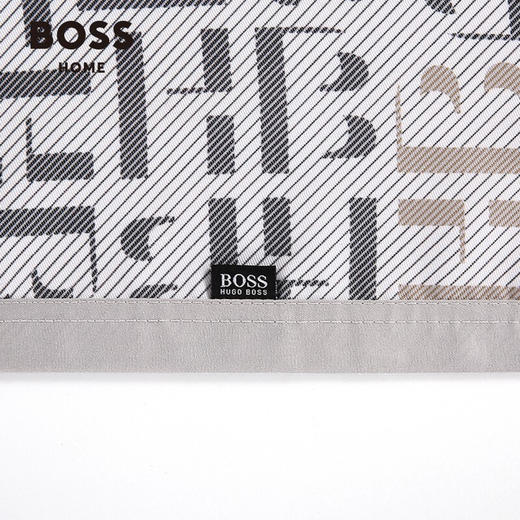 【分仓直发包邮】BOSS HB LOGO竹纤维床品三件套HBLX-002 商品图3