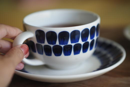 Arabia瞬间24小时复古蓝系列咖啡杯【付款3~5天发货 周末顺延】 商品图3