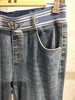 3楼康尼威舂款微喇休闲牛仔裤兰色货号A38613 商品缩略图1