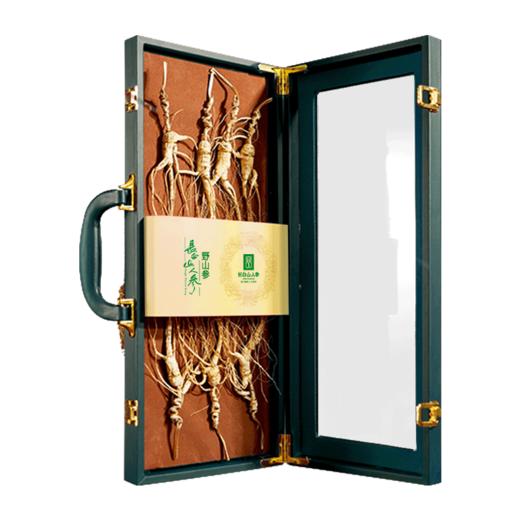 热销J【20参龄野山参开窗礼盒】长白山人参野山参权威证书送长辈礼品50g 商品图4