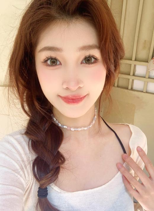 【中直径】Leenscolor-小棕绿-14.2mm 【年抛 0-1000度 含有525/575】 商品图13