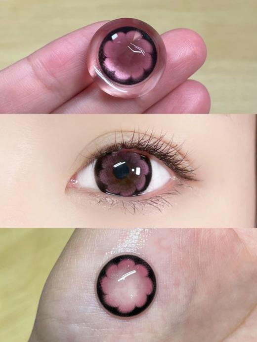 Hancon 正品半年抛 | 粉媚桃花美瞳 | 直径14.5着色直径13.7 | 新国货 商品图0