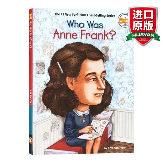 英文原版 Who Was ANNE FRANK 谁是安妮弗兰克 历史知名女伟人系列 英文版 进口英语原版书籍 商品图0