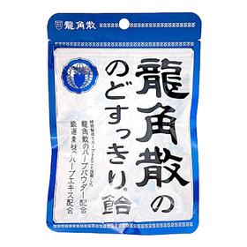 龙角散 薄荷草本润喉糖果