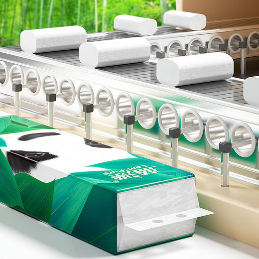 「一提20卷装」蓝漂卫生纸家用20卷4层 居家日用原竹小卷纸巾无芯卷筒纸白色厕纸清洁工具 商品图1