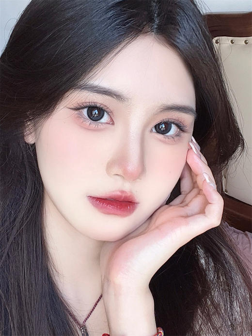 正品日抛 | Lucycon系列黑毛球美瞳 | 直径14.0着色12.9 | 新国货 商品图2