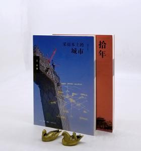 《采访本上的城市（增订本）》《拾年》，16开，王军著，三联书店2016-2020年版，两册总定价146，售价65元。品相95成。