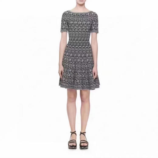 法式针织连衣裙 自己备注号码 商品图0