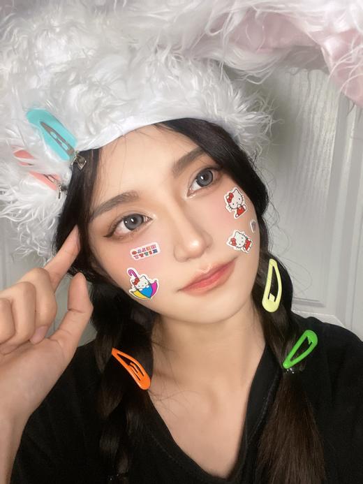 E-lensstyle系列小恶魔灰混血日抛美瞳 |直径14.5着色13.7 |国货 商品图5