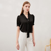 EITIE爱特爱夏季新款通勤职业百搭显瘦飘带小上衣7013709 商品缩略图8