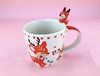 泰国进口儿童陶瓷餐具卡通立体小鹿水杯马克杯饭碗餐盘 商品缩略图2