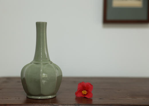 法门寺地宫同款 青瓷八棱净瓶（摹古） 商品图0