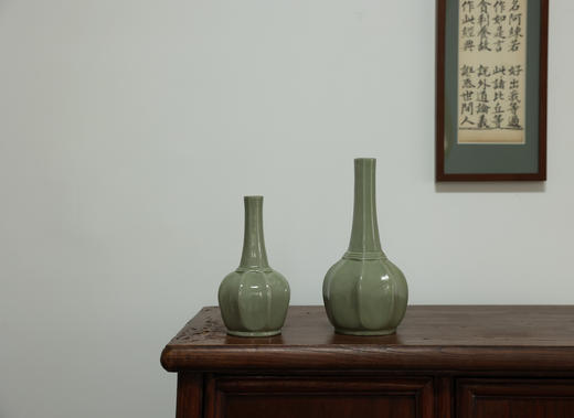 法门寺地宫同款 青瓷八棱净瓶（摹古） 商品图2