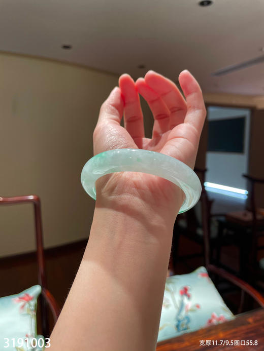 冰糯飘翠手镯【3191003】圈口55.8~具体价格微信咨询 商品图8