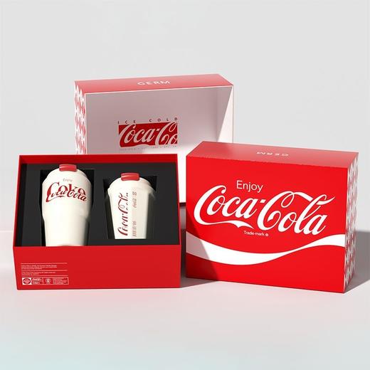 格沵(GERM)可口可乐联名 保温杯咖啡杯情侣礼盒 商品图2