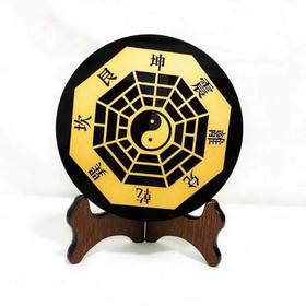 黑曜石八卦辟邪座