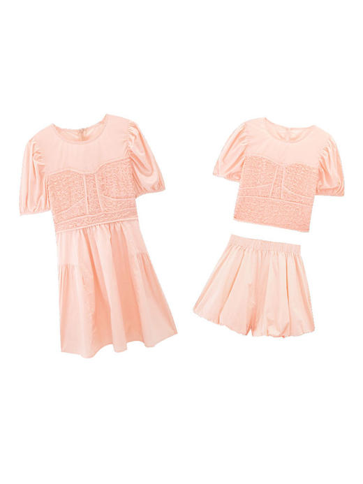 【110元任选2件】最后一波现货！收腰显瘦气质百搭泡泡袖短袖 商品图3