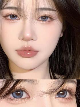 Sntty正品月抛 | 蓝琉璃美瞳 | 直径14.5着色14.0 | 韩国产