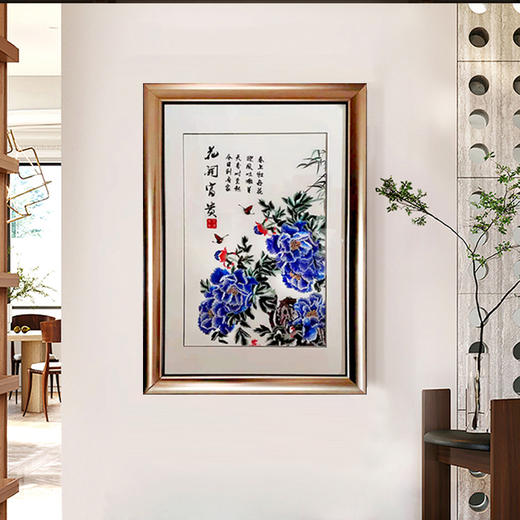 苏绣《花开富贵》非遗传承中华国礼 商品图1